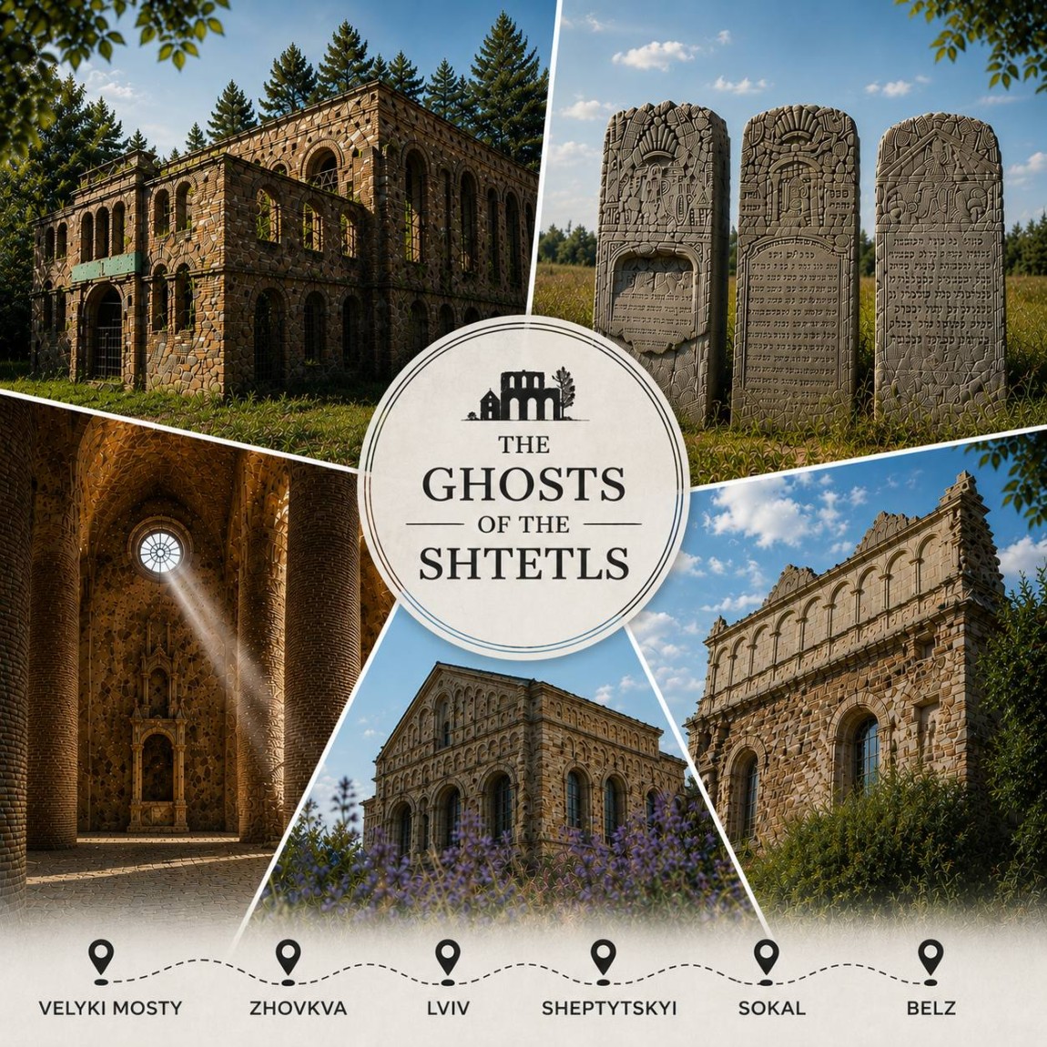 The “Ghosts of the Shtetls” tourist route is now on “Mandrui Ukrainoiu” platform